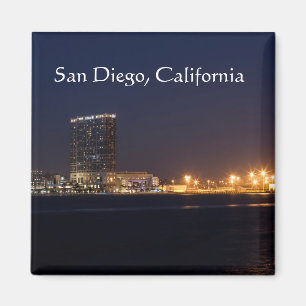Íman San Diego Harbor à noite