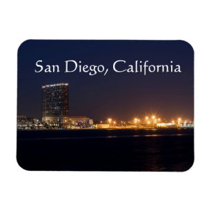 Íman San Diego Harbor à noite
