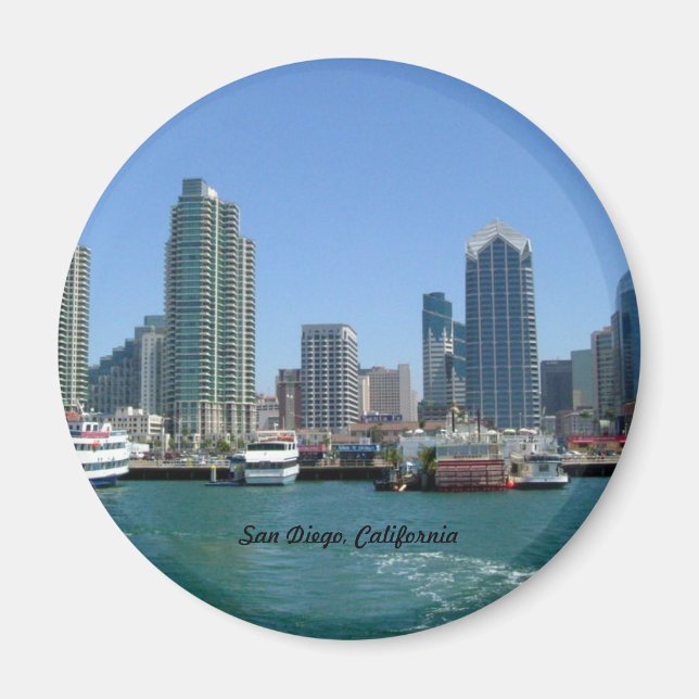 Íman San Diego Skyline (Frente)