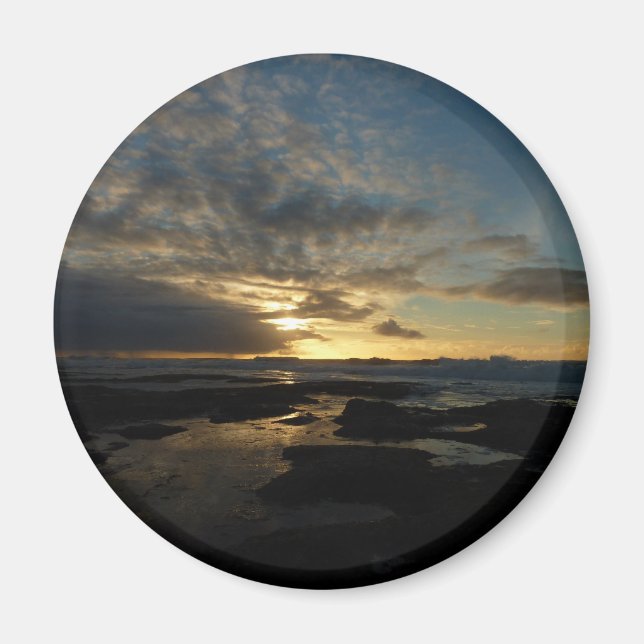 Íman San Diego Sunset III Stuning, paisagem na Califórn (Frente)