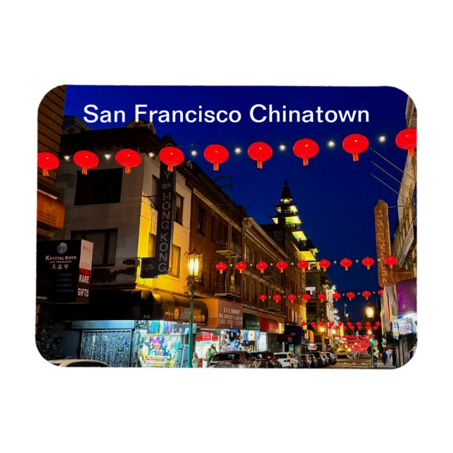 Íman San Francisco Chinatown #11 Magnet (Horizontal)
