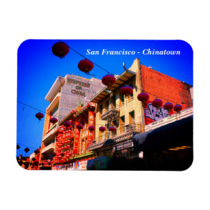 Íman San Francisco Chinatown #4 Magnet
