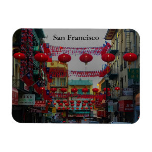 Íman San Francisco Chinatown Lanternas #4