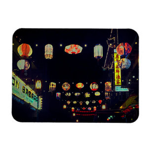 Íman San Francisco Chinatown Lanternas #5 Magnet