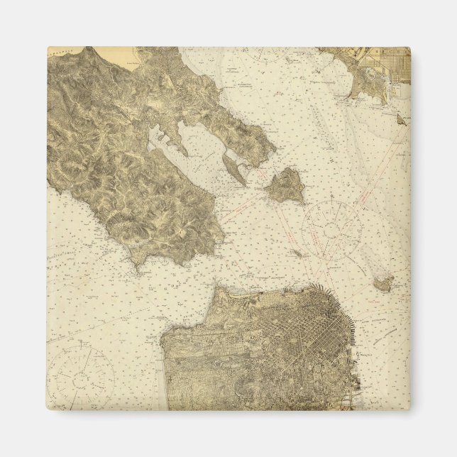 Íman San Francisco Entrance, Califórnia 2 (Frente)