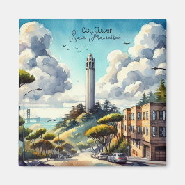 Íman San Francisco Landmark Souvenir