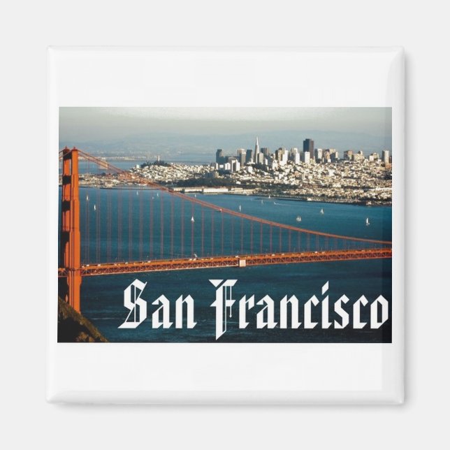 Íman San Francisco Magnet (Frente)