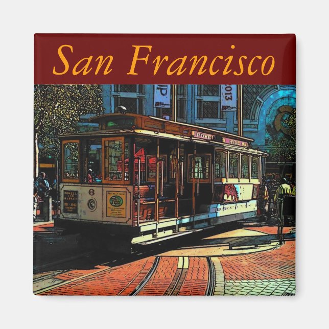 Íman San Francisco Magnet (Frente)