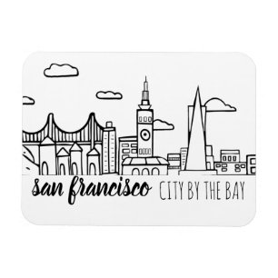 Íman San Francisco Skyline