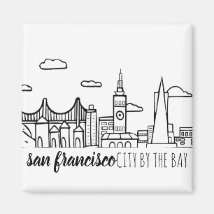Íman San Francisco Skyline