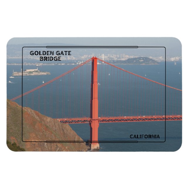 Íman San Francisco Souvenir (Horizontal)