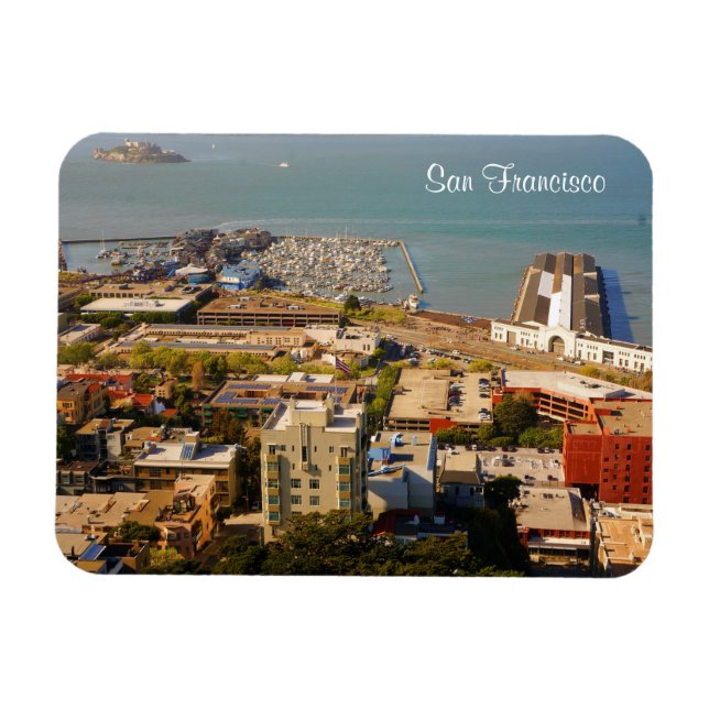 Íman San Francisco Ver #5 Magnet (Horizontal)