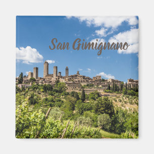 Íman San Gimignano Visão Panorâmica da Toscana Presen
