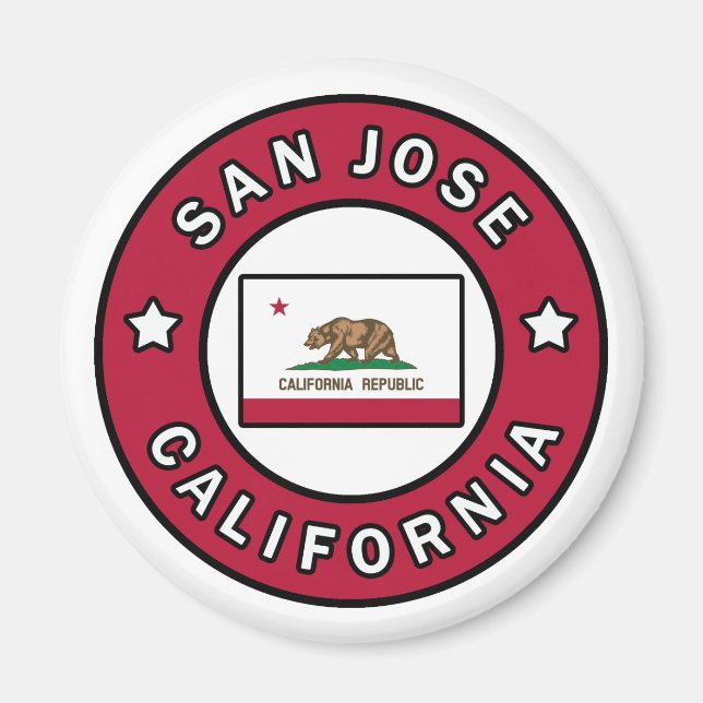 Íman San Jose California (Frente)
