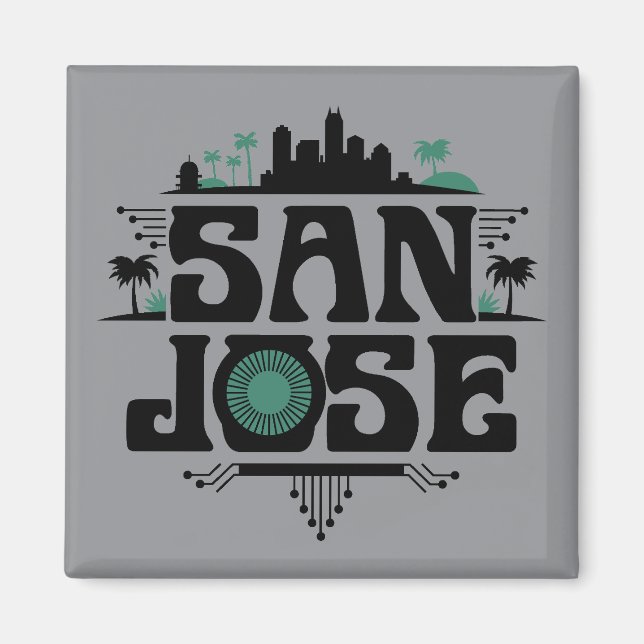Íman San Jose California United States (Frente)