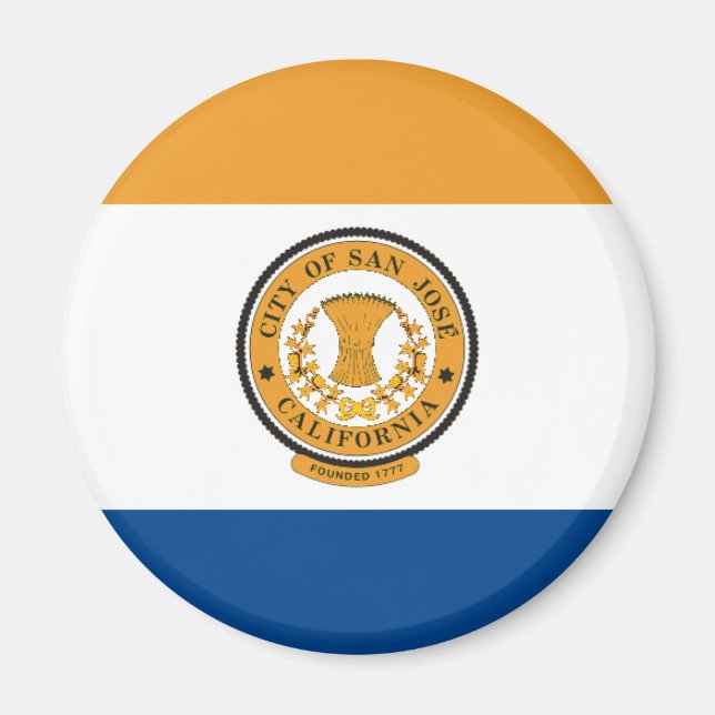 Íman San Jose Flag (Frente)