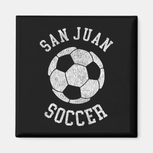 Íman San Juan Futebol Retro Desgastado 90's Vintage
