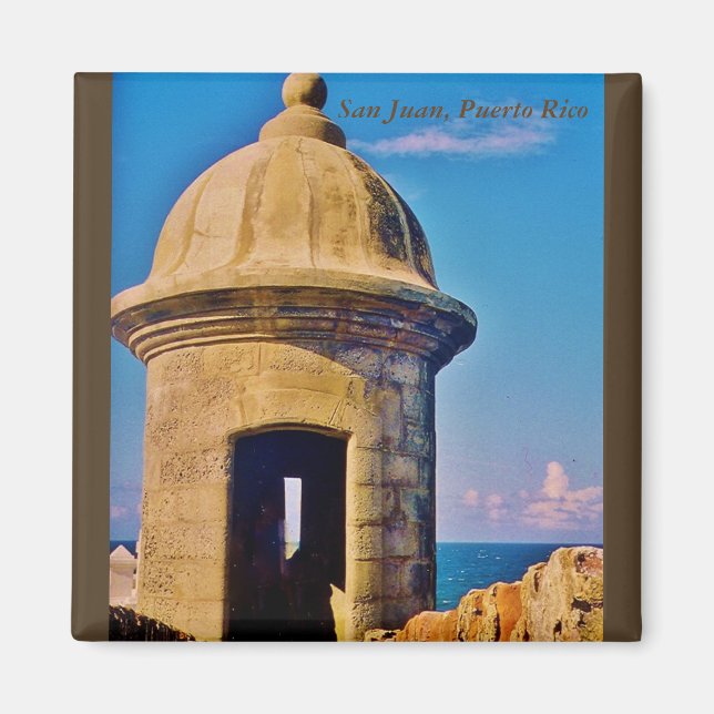 Íman San Juan, Porto Rico (Frente)