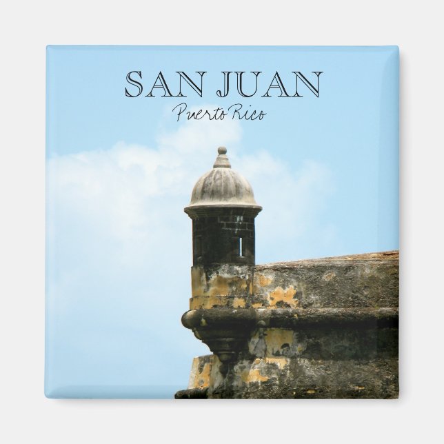 Íman San Juan, Porto Rico (Frente)
