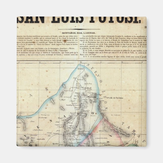 Íman San Luis Potosi, México 2 (Frente)