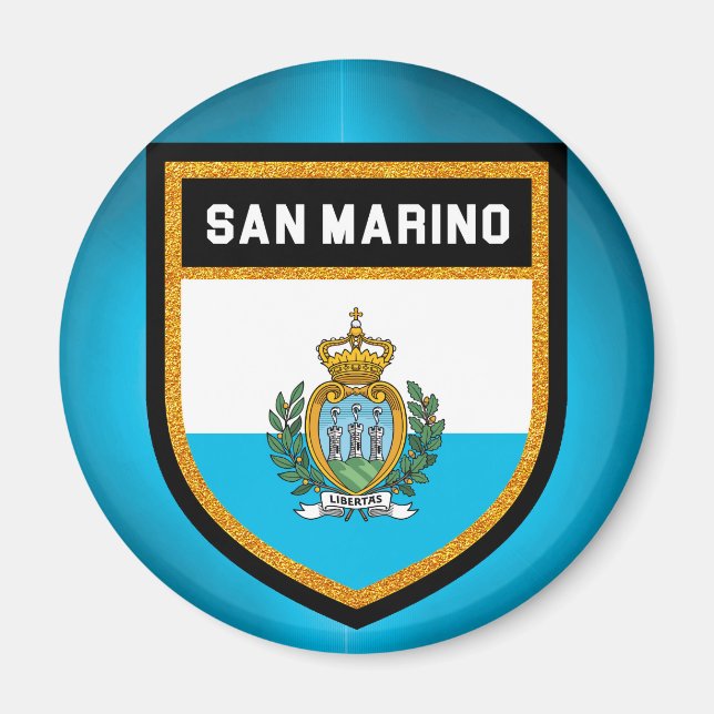 Íman San Marino Flag (Frente)