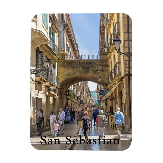 Íman San Sebastian. 6.   (Vertical)