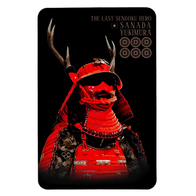 Íman SANADA YUKIMURA (Red ver.) (Vertical)