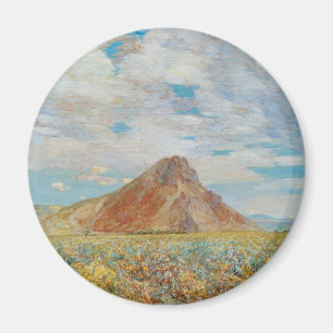 Íman Sand Springs Butte por Childe Hassam, Arte Antigo