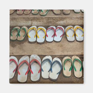 Íman Sandálias de flutuação do sacudir