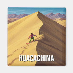 Íman Sandboard em Huacachina Viagem no Peru
