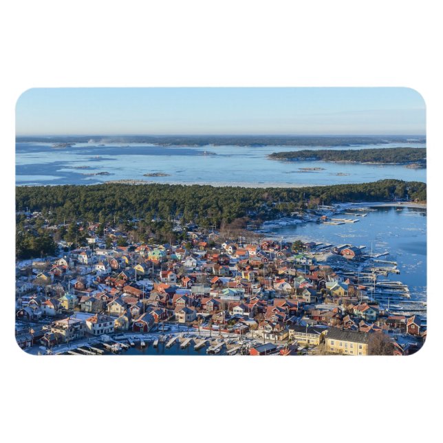 Íman Sandhamn, arquipélago de Estocolmo, Suecia (Horizontal)