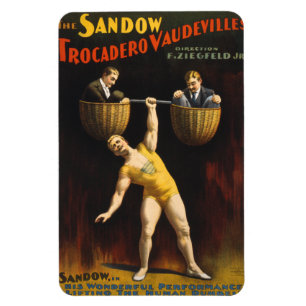 Íman Sandow Eugen Sandow Vaudeville Weightlifter