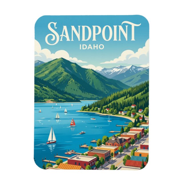 Íman Sandpoint Idaho (Vertical)