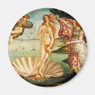Íman Sandro Botticelli O Nascimento de Vênus Belas Art