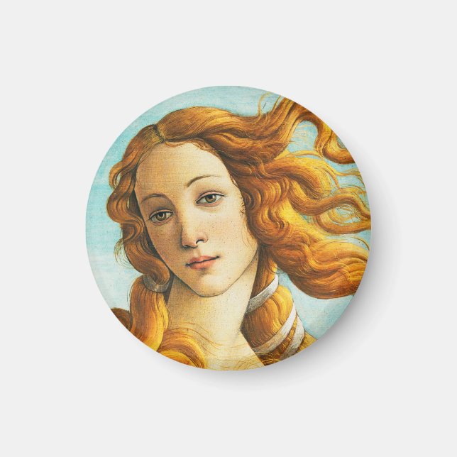 Íman Sandro Botticelli O Nascimento de Vênus Detalhe do (Frente)
