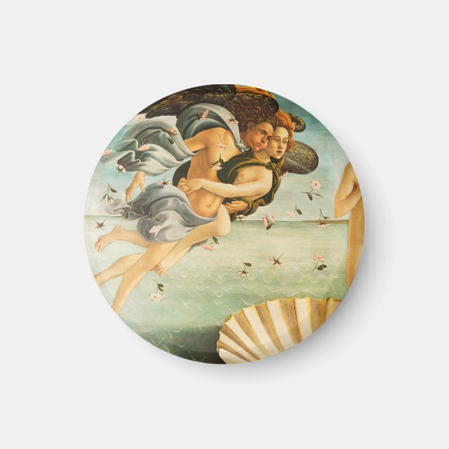 Íman Sandro Botticelli O Nascimento de Vênus Zéfiro, Cl (Frente)