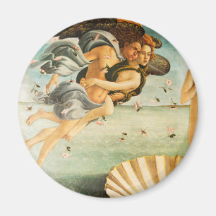 Íman Sandro Botticelli O Nascimento de Vênus Zéfiro, Cl
