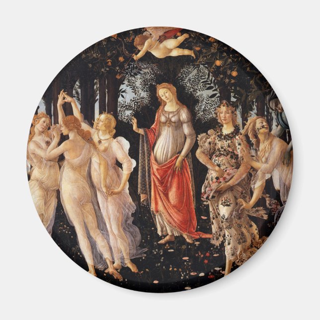 Íman Sandro Botticelli Primavera Arte Refinada (Frente)