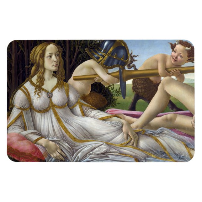 Íman Sandro Botticelli - Vênus e Marte, lado esquerdo (Horizontal)