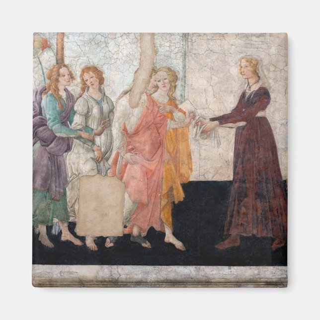 Íman Sandro Botticelli - Vênus e os Três Graus (Frente)