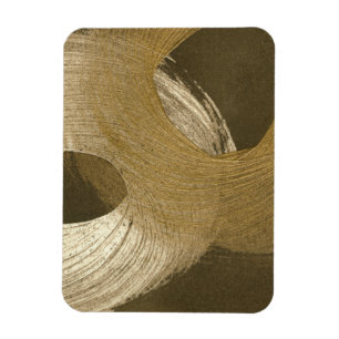Íman Sandstorm circular em Tan e Brown escuro