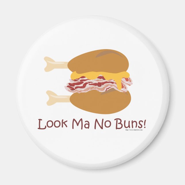 Íman Sanduíche de frango louco (Frente)