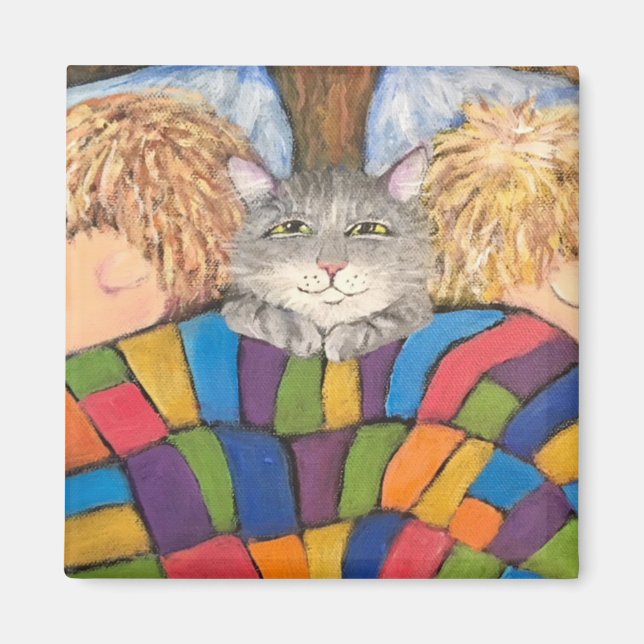 Íman Sanduíche de Gato (Frente)