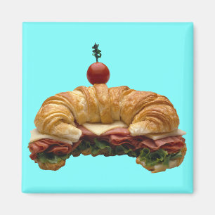 Íman Sanduíche do Croissant