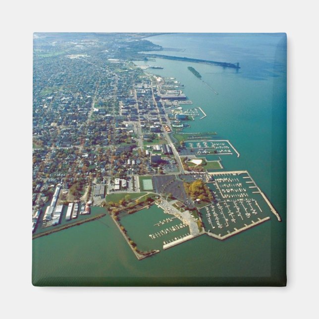 Íman Sandusky Waterfront (Frente)