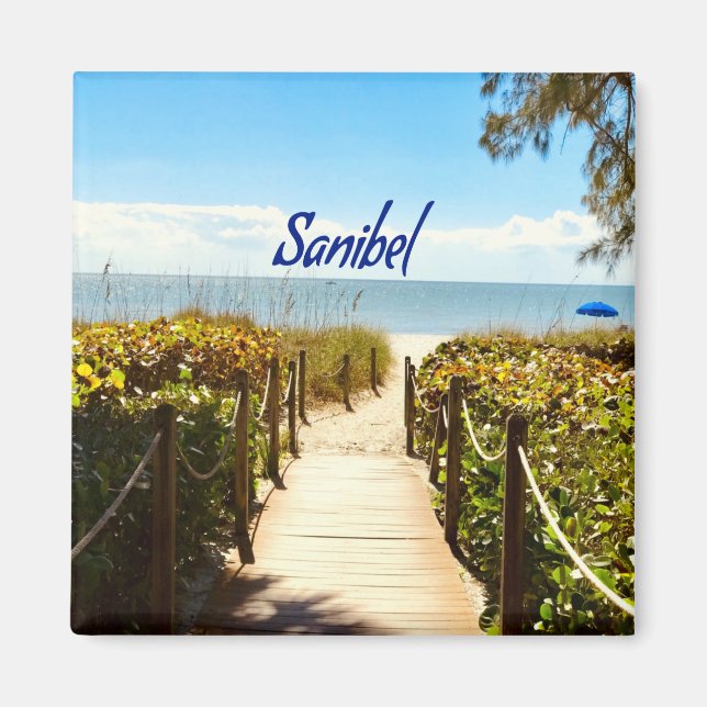 Íman Sanibel Island Beach Ocean (Frente)