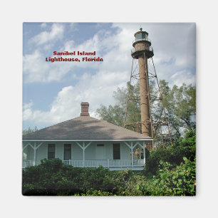 Íman Sanibel Island Lighthouse Fl.