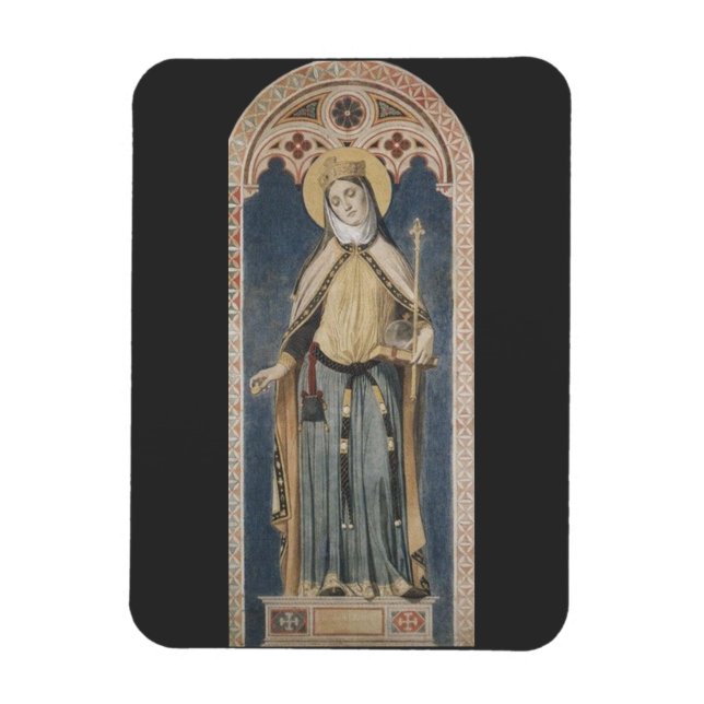 Íman Santa Adelaide da Itália Misericórdia Imperial Art (Vertical)