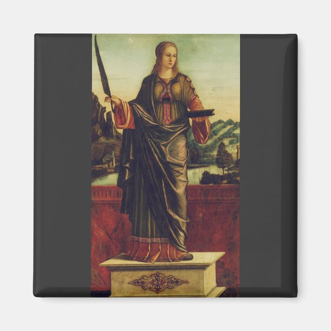 Íman Santa Anastácia de Roma Arte Premium (Frente)