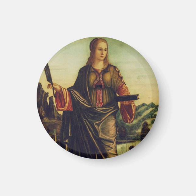 Íman Santa Anastácia de Roma Arte Premium (Frente)